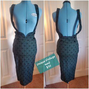 Skirt with Suspenders